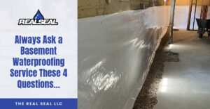 Always Ask a Basement Waterproofing Service These 4 Questions