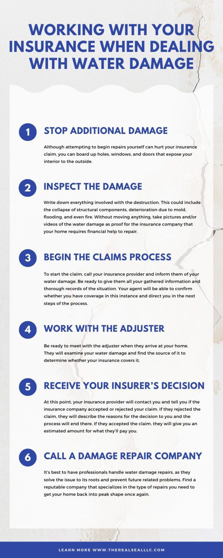 Working with Your Insurance When Dealing with Water Damage