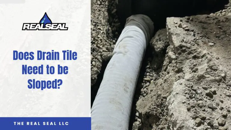Does Drain Tile Need to be Sloped_