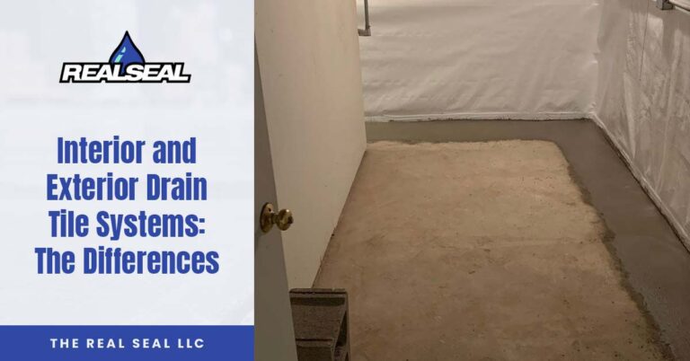 Interior and Exterior Drain Tile Systems: The Differences
