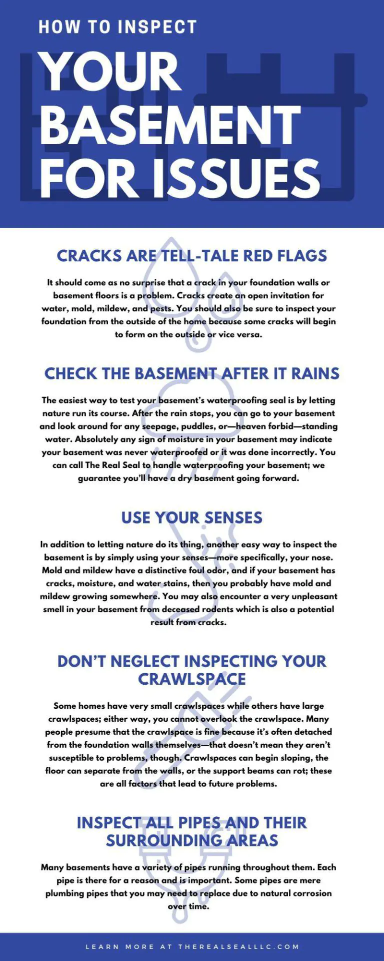 How To Inspect Your Basement for Issues