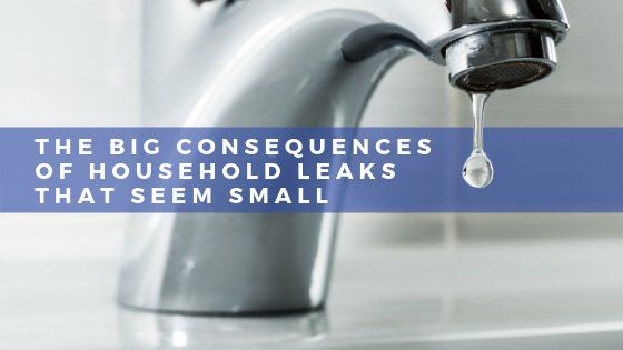 The Big Consequences of Household Leaks That Seem Small