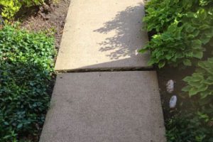 Uneven Concrete