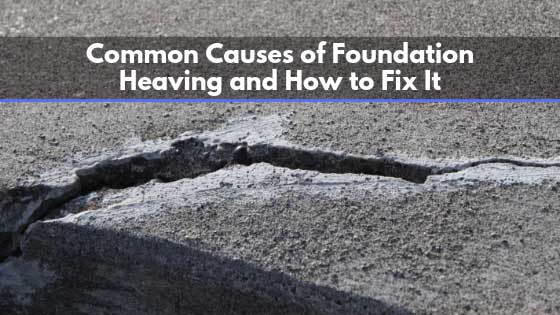Heaving Foundation Repair in Chicagoland