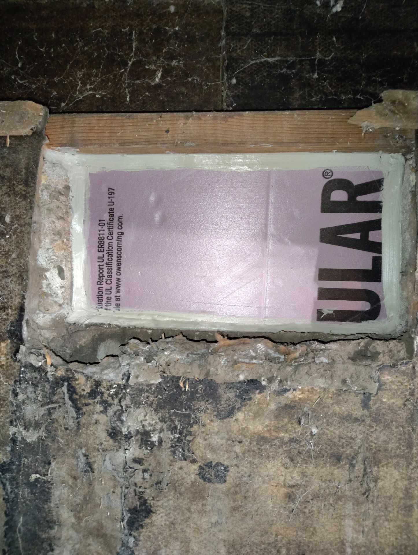 Crawl Space Vent Caps are sealed and insulated