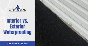 Interior vs. Exterior Waterproofing