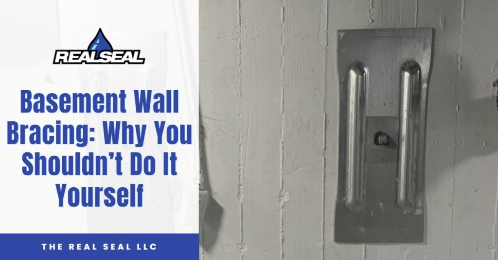 Basement Wall Bracing Why You Shouldn T Do It Yourself Basement Wall Bracing Why You Shouldn, Do It Yourself Basement Wall Anchors