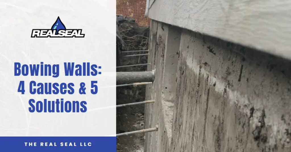 Bowing Walls_ 4 Causes & 5 Solutions