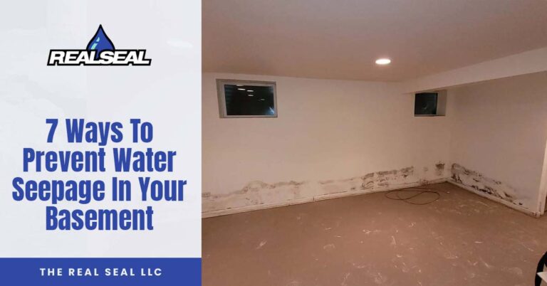 7 Ways To Prevent Water Seepage In Your Basement