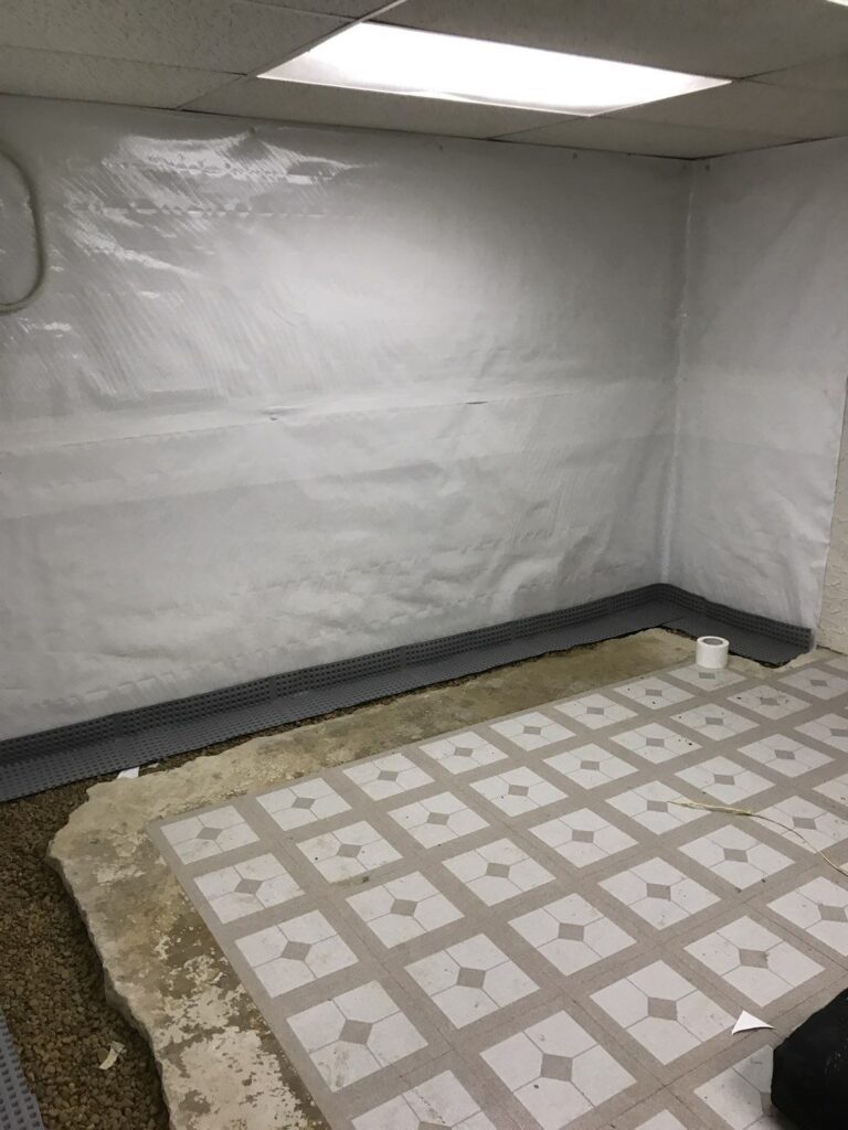 basement vapor barrier