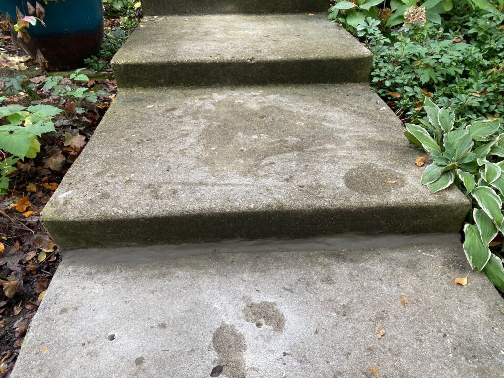 concrete steps