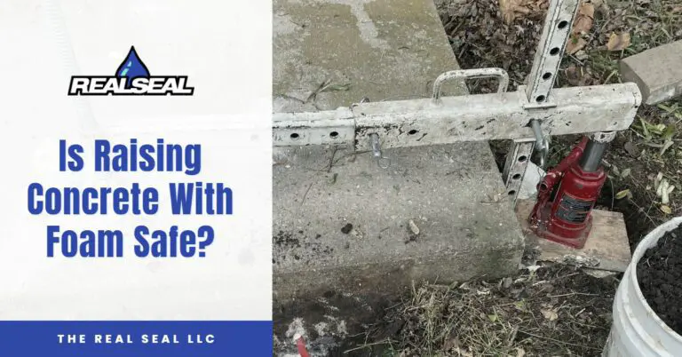 Is Raising Concrete With Foam Safe
