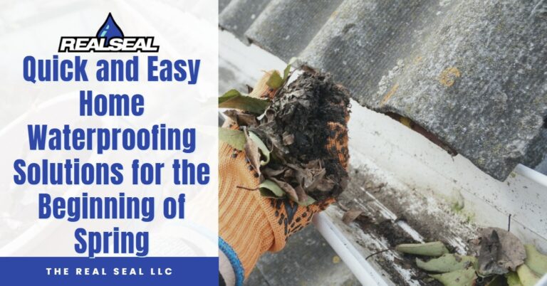 Quick and Easy Home Waterproofing Solutions for the Beginning of Spring