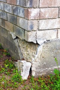 The most common cause of foundation problems is differential settlement. That’s when sections of your home settle at different and uneven rates.