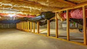Crawl Space Wall Insulation