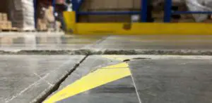 Skilled and wise professionals use polyjacking to level an uneven concrete slab.