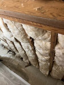 Some homeowners think fiberglass insulation will prevent moisture from building up in your crawl space or prevent the air from rising into the rest of your home.