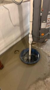 While there is no way to completely stop hydrostatic pressure from building up underneath or outside your basement, there are steps you can take to minimize it and catch anything that does gather around your floor and walls.