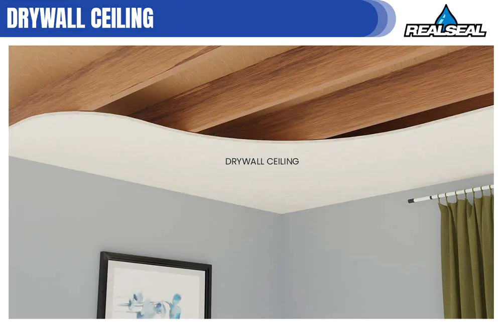 How To Fix Ed Drywall On The Ceiling