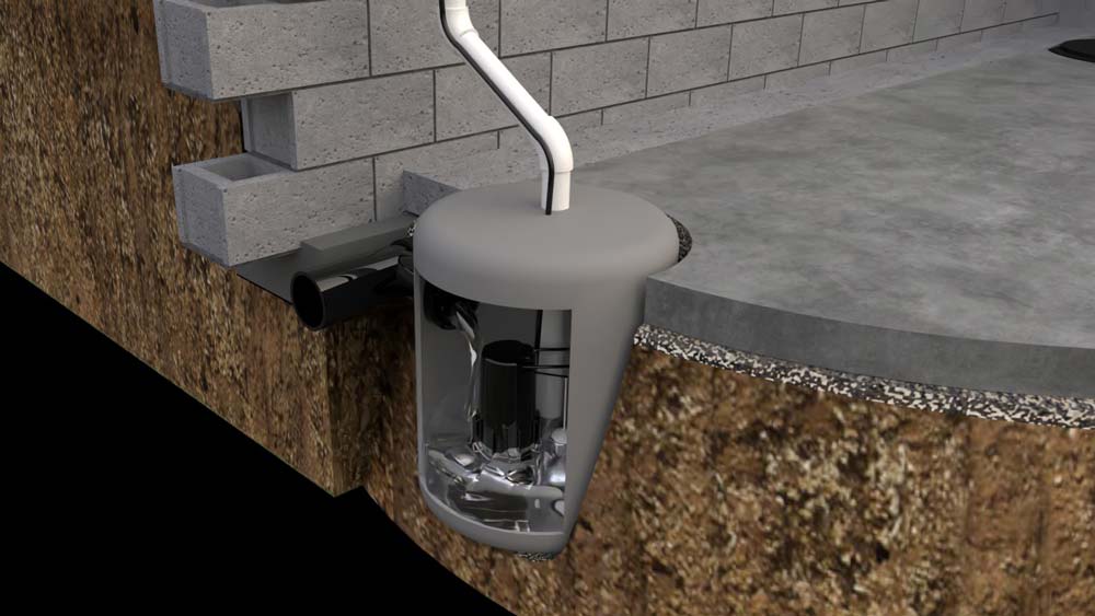 A sump pump is a mechanical device that removes water from basements, crawl spaces or other low-lying areas prone to flooding.