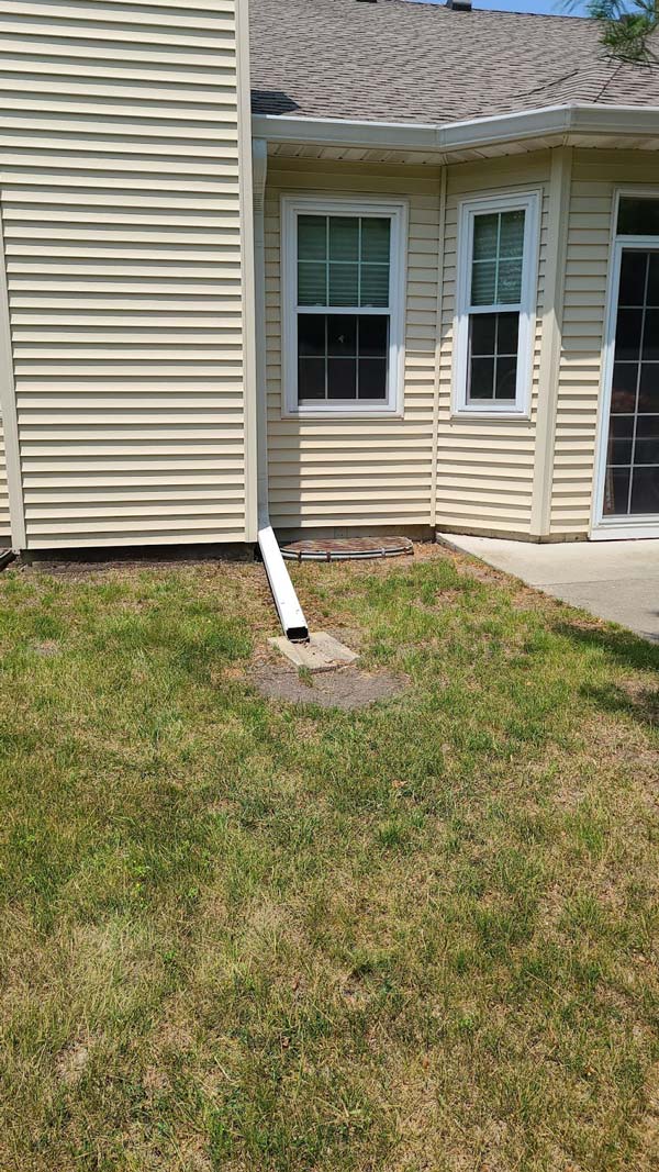 A gutter downspout extension is a device that extends the length of your downspout so that runoff is directed away from the foundation before release.