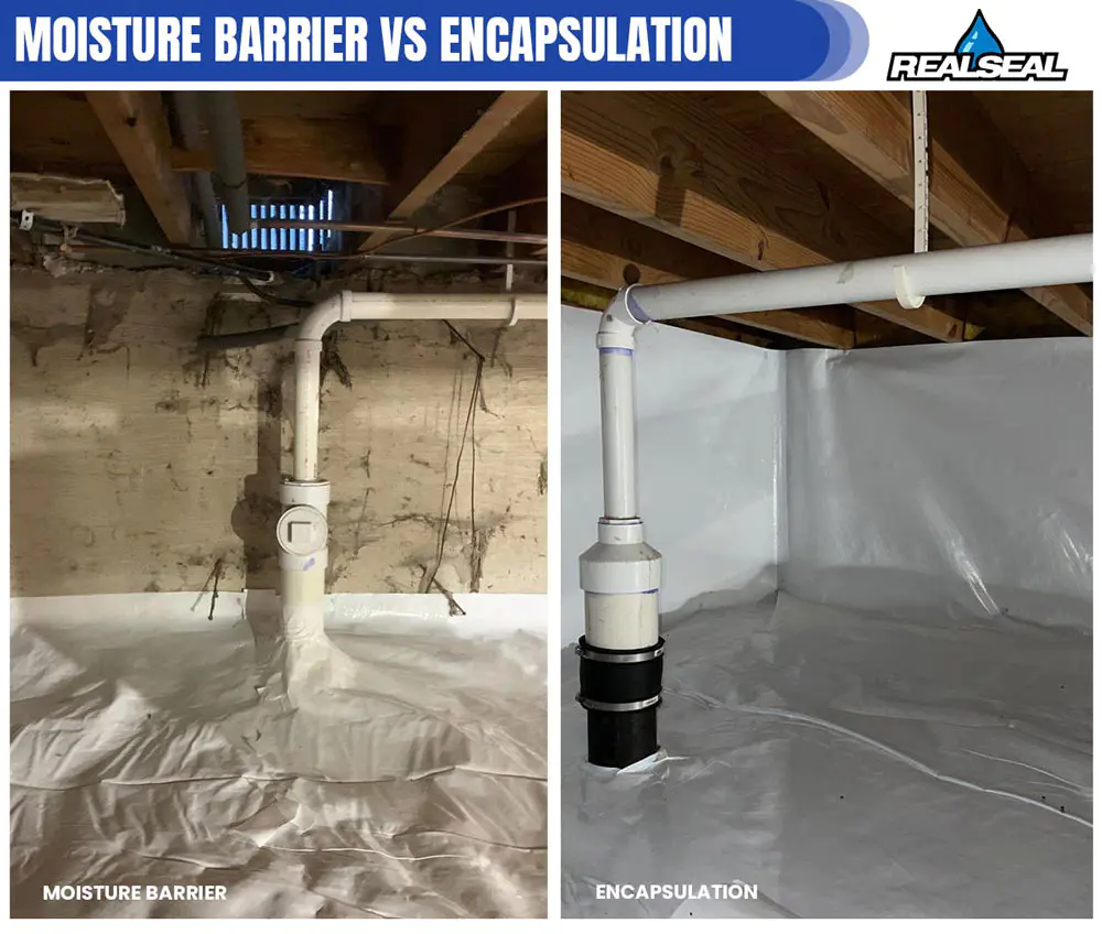 moisture barrier vs encapsulation