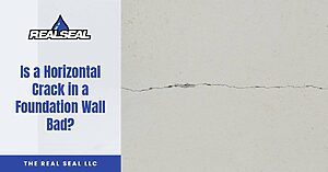 Horizontal cracks in walls