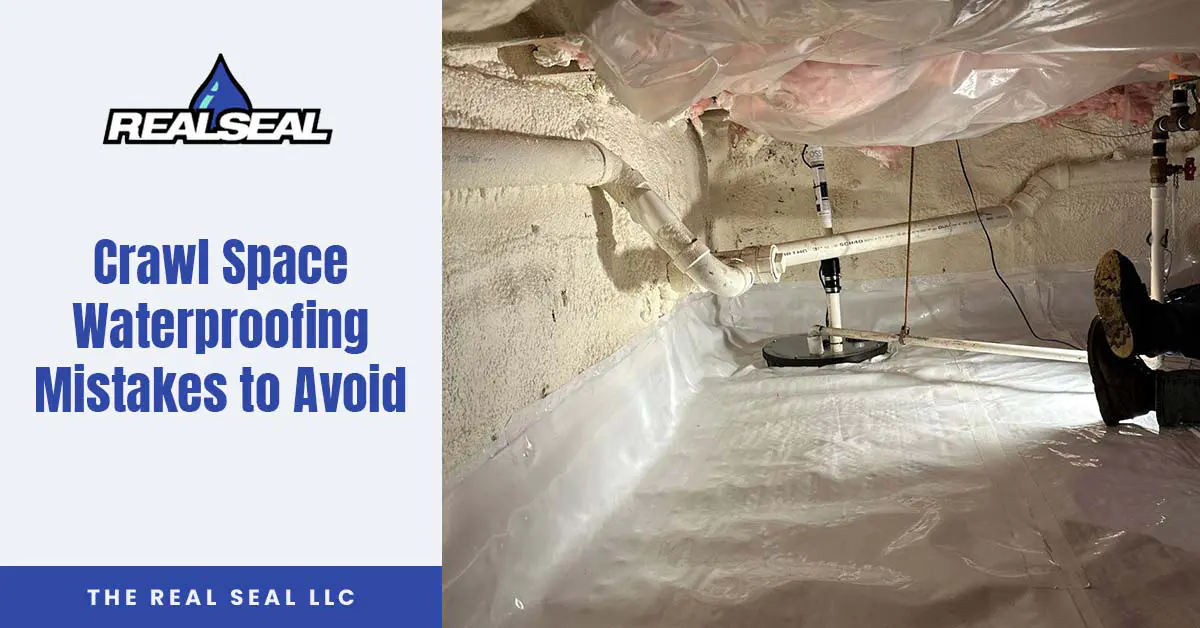 Crawl Space Waterproofing Mistakes to Avoid