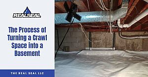 The Process of Turning a Crawl Space into a Basement