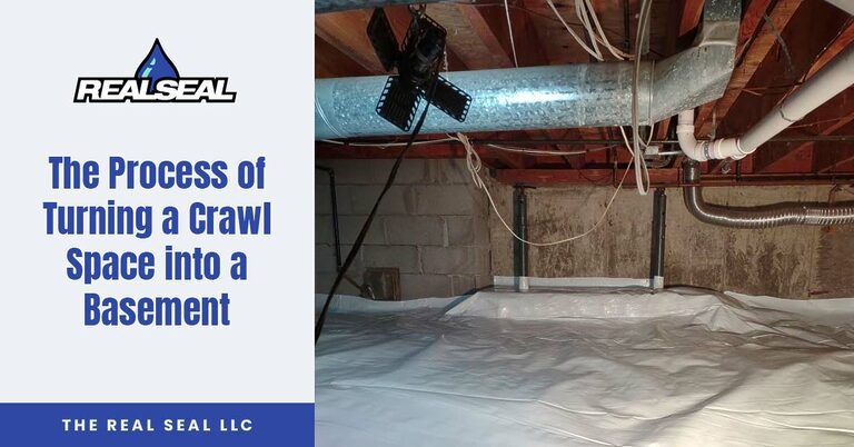 turning crawl space into basement