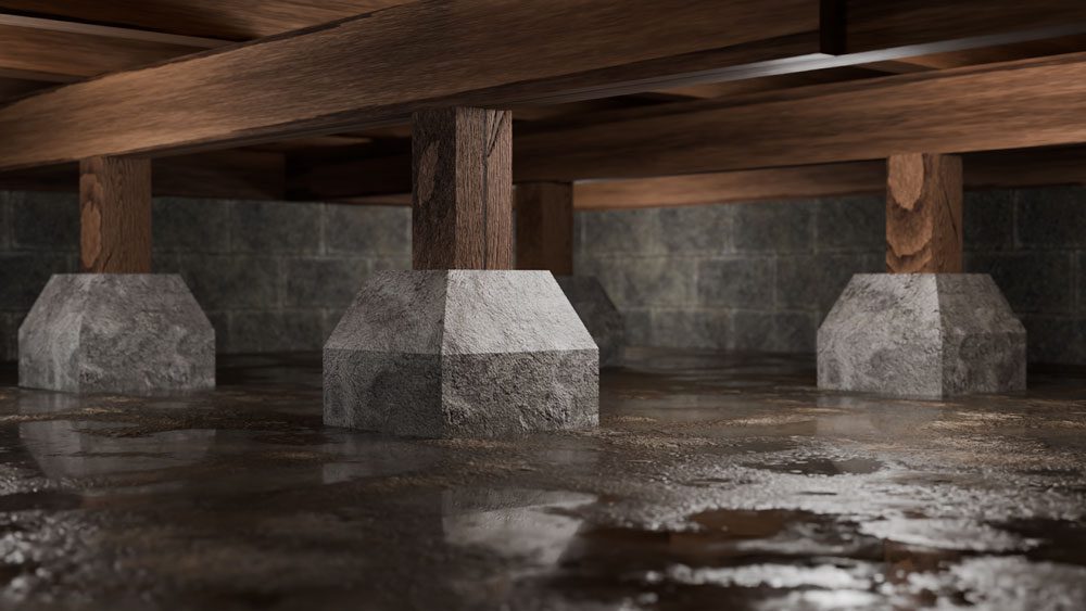 Crawl spaces, on the other hand, are cheaper to build than basements. They can be a good choice in areas with a high water table or where flooding is a concern.