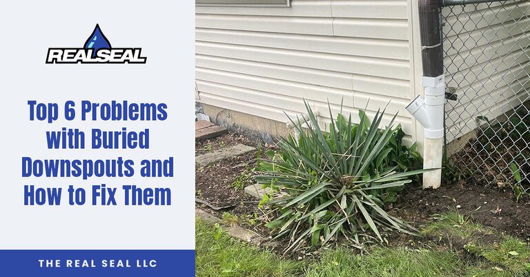 Top 6 Problems with Buried Downspouts and How to Fix Them