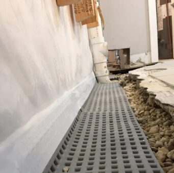 Interior Drain Tile Installation