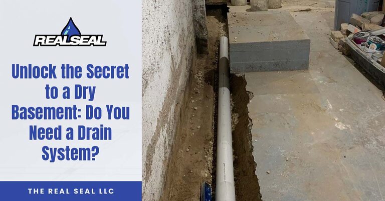 Basement drain system