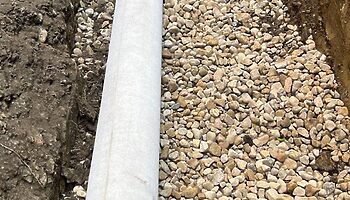 crawl-space-encapsulation-5 Drain Tile System